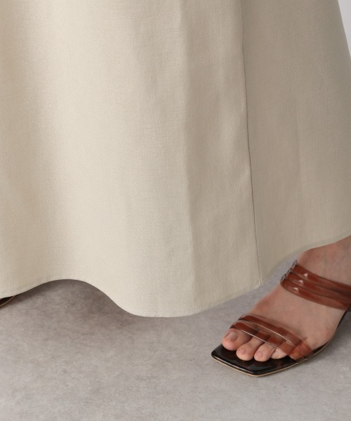 LOWRYS FARM(ローリーズファーム)の「Vネックジャンスカ 948502(ジャンパースカート・レディース・ブラック/ダークブラウン/アイボリー・FREE)」の13枚目の写真