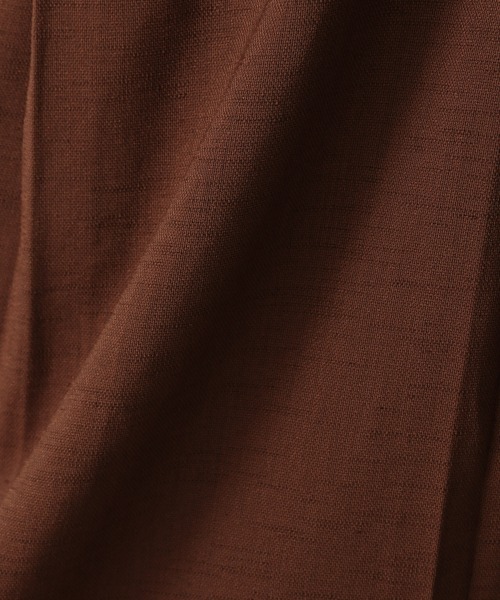 LOWRYS FARM(ローリーズファーム)の「Vネックジャンスカ 948502(ジャンパースカート・レディース・ブラック/ダークブラウン/アイボリー・FREE)」の7枚目の写真