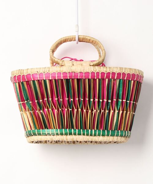 EleSac(エルサック)の「『Ele'Sac』BELLOWS BASCKET(かごバッグ・レディース・イエロー/グリーン・FREE)」の7枚目の写真