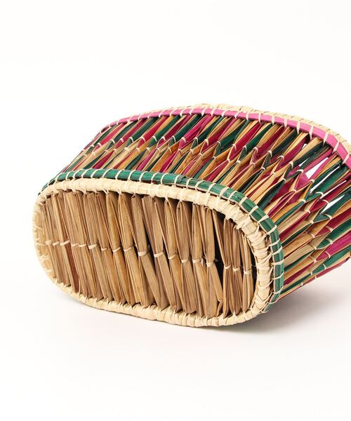 EleSac(エルサック)の「『Ele'Sac』BELLOWS BASCKET(かごバッグ・レディース・イエロー/グリーン・FREE)」の8枚目の写真