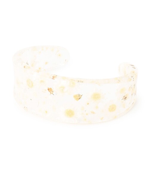 ANEVER(アンエバー)の「C DOME バングル(バングル/リストバンド・レディース・ホワイト系/アイボリー・F)」の7枚目の写真