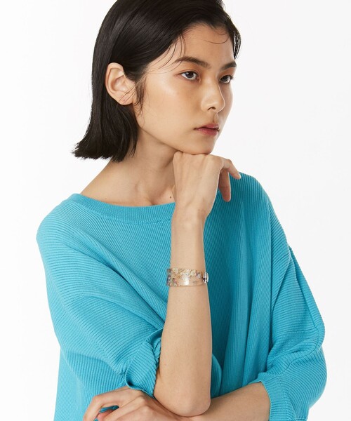 ANEVER(アンエバー)の「C DOME バングル(バングル/リストバンド・レディース・ホワイト系/アイボリー・F)」の12枚目の写真