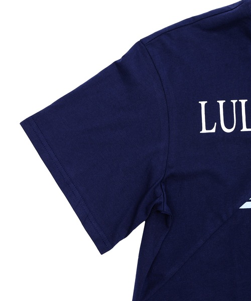 Figments（フィグメンツ）の「リメイク風クロップドTシャツ（Tシャツ/カットソー・レディース・ネイビー/ホワイト・FREE）」の9枚目の写真