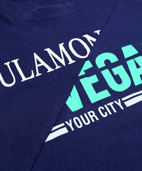 Figments（フィグメンツ）の「リメイク風クロップドTシャツ（Tシャツ/カットソー・レディース・ネイビー/ホワイト・FREE）」の10枚目の写真