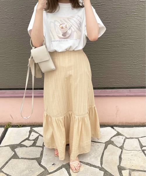 apres jour clair（アプレジュールクレア）の「【apres jour clair】コットンレーススカート【ZOZOTOWN限定アイテム】（スカート・レディース・オフホワイト/ライトベージュ・X-LARGE/フリー）」の14枚目の写真