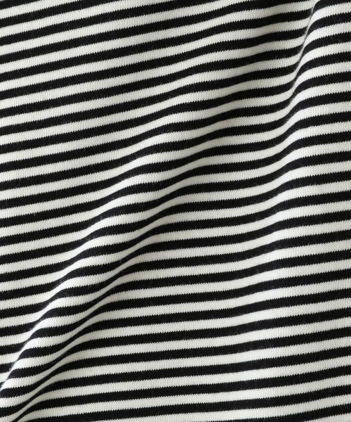 RAGEBLUE(レイジブルー)の「天竺コットンボーダーTシャツ/950400(Tシャツ/カットソー・メンズ・ホワイト/ダークブラウン・MEDIUM/LARGE)」の12枚目の写真