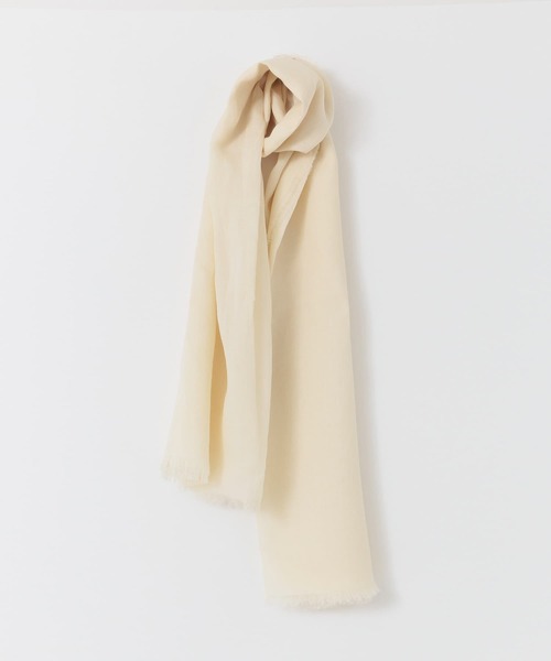 URBAN RESEARCH ROSSO WOMEN(アーバンリサーチ ロッソ)の「THROW MILA RAMIE STOLE(ストール/ショール・レディース・パープル/ブラウン/オフホワイト・-)」の6枚目の写真