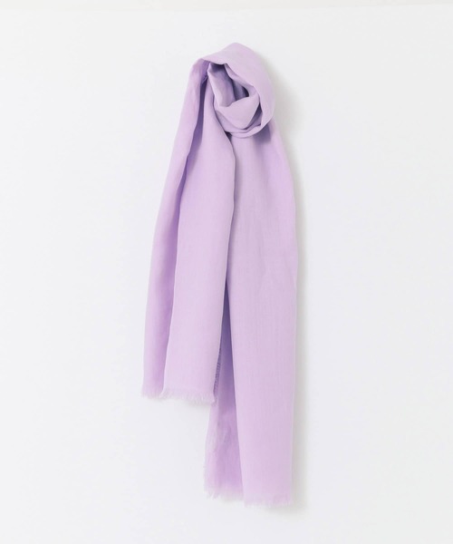 URBAN RESEARCH ROSSO WOMEN(アーバンリサーチ ロッソ)の「THROW MILA RAMIE STOLE(ストール/ショール・レディース・パープル/ブラウン/オフホワイト・-)」の7枚目の写真