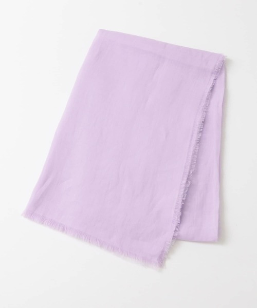 URBAN RESEARCH ROSSO WOMEN(アーバンリサーチ ロッソ)の「THROW MILA RAMIE STOLE(ストール/ショール・レディース・パープル/ブラウン/オフホワイト・-)」の8枚目の写真