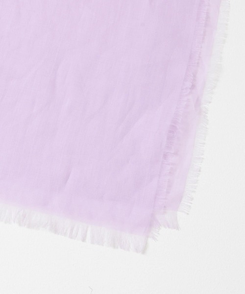 URBAN RESEARCH ROSSO WOMEN(アーバンリサーチ ロッソ)の「THROW MILA RAMIE STOLE(ストール/ショール・レディース・パープル/ブラウン/オフホワイト・-)」の9枚目の写真