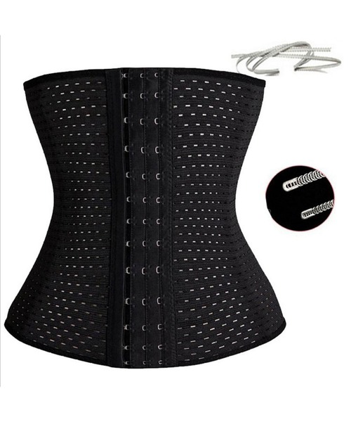 CHEATFULLDAYS（チートフルデイズ）の「補正下着 シェイプコルセット 姿勢矯正・バストアップ・ウエスト・骨盤用（スポーツグッズ・レディース・ピンクベージュ/ブラック/ベージュ・2L/M/4L/3L/L/S）」の8枚目の写真