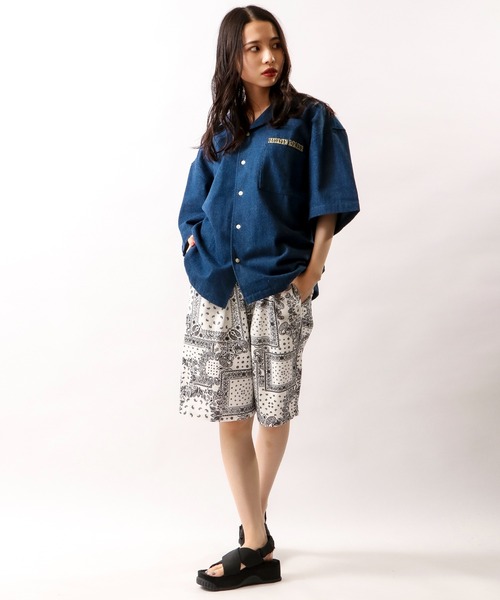 【ETRO】 ペイズリープリントコットンショートパンツ ★送関込 ETRO ペイズリー ショートパンツ | FARFETCH JP