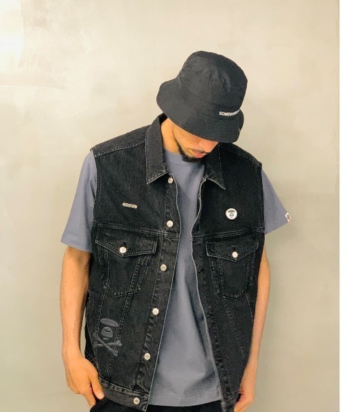 AAPE BY A BATHING APE デニムジャケット gジャン MAIN LIGHT