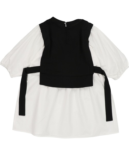 SPINNS（スピンズ）の「ブラウスxベストドッキングトップス（シャツ/ブラウス・レディース・ブラック/ブルー/パープル・ONESIZE）」の18枚目の写真