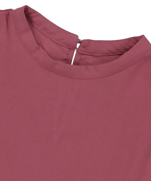 SPINNS（スピンズ）の「ブラウスxベストドッキングトップス（シャツ/ブラウス・レディース・ブラック/ブルー/パープル・ONESIZE）」の11枚目の写真