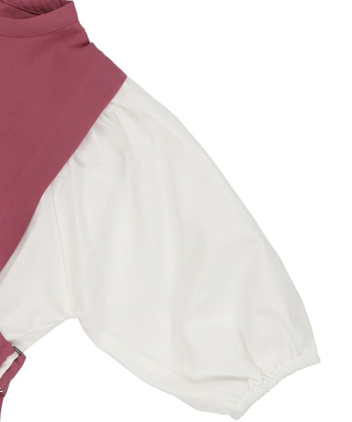 SPINNS（スピンズ）の「ブラウスxベストドッキングトップス（シャツ/ブラウス・レディース・ブラック/ブルー/パープル・ONESIZE）」の17枚目の写真