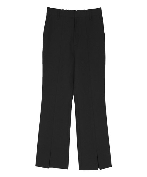 UR'S（ユアーズ）の「ｽﾘｯﾄﾌﾚｱﾊﾟﾝﾂ（その他パンツ・レディース・マルーン/ブラック/グレイッシュベージュ/モカ・S/L/M）」の16枚目の写真