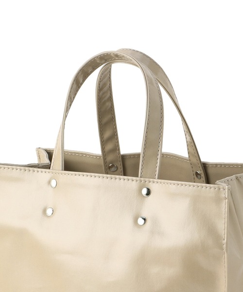 TEMBEA（テンベア）の「TEMBEA / "PAPER TOTE" トートバッグ（トートバッグ・メンズ・ブラック/ブルー/ベージュ・FREE）」の7枚目の写真