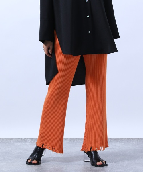 HARE（ハレ）の「クラッシュニットパンツ(HARE)（その他パンツ・レディース・ブラック/グレー/オレンジ・FREE）」の16枚目の写真