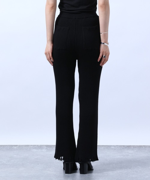 HARE（ハレ）の「クラッシュニットパンツ(HARE)（その他パンツ・レディース・ブラック/グレー/オレンジ・FREE）」の18枚目の写真