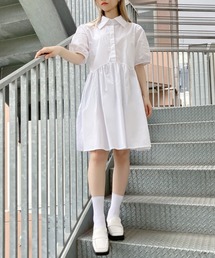 Figments | フレアシャツワンピース(ワンピース)