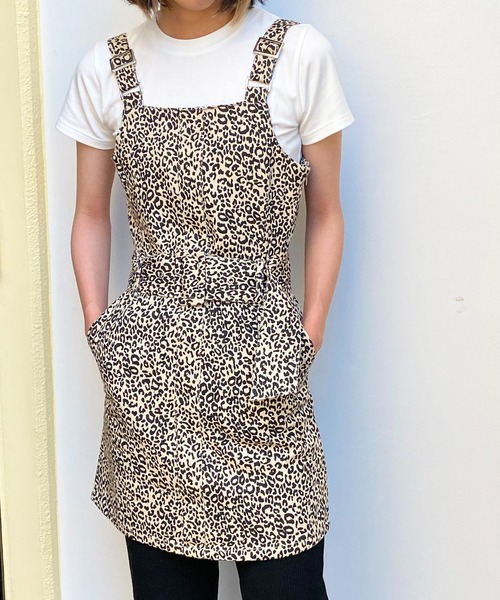 one way(ワンウェイ)の「【oneway Jeans】バックルタイトジャンスカ(サロペット/オーバーオール・レディース・ベージュ/ブラック/ライトブラウン/ダークグリーン・FREE)」の10枚目の写真