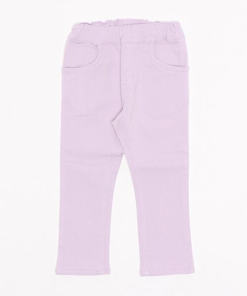 Moujonjon（ムージョンジョン）の「のびのびツイル柄込Ｇｉｒｌｓパンツ（その他パンツ・キッズ・パープル/レッド/ピンク・90/100/110/120/130/95/140）」の5枚目の写真
