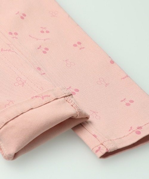 Moujonjon（ムージョンジョン）の「のびのびツイル柄込Ｇｉｒｌｓパンツ（その他パンツ・キッズ・パープル/レッド/ピンク・90/100/110/120/130/95/140）」の10枚目の写真