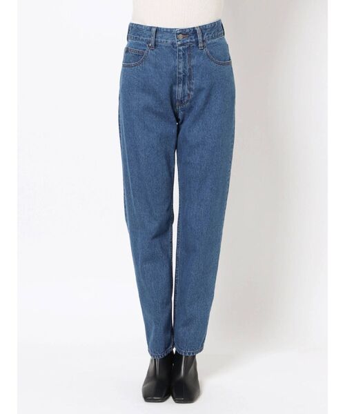 LAGUNAMOON（ラグナムーン）の「【CIMARRON】ハイウエストデニムパンツ（デニムパンツ・レディース・ブルー/ブラック・MEDIUM/SMALL）」の6枚目の写真