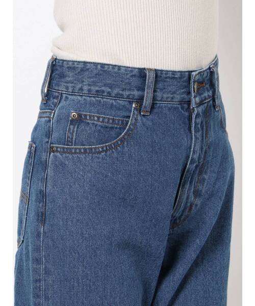 LAGUNAMOON（ラグナムーン）の「【CIMARRON】ハイウエストデニムパンツ（デニムパンツ・レディース・ブルー/ブラック・MEDIUM/SMALL）」の10枚目の写真