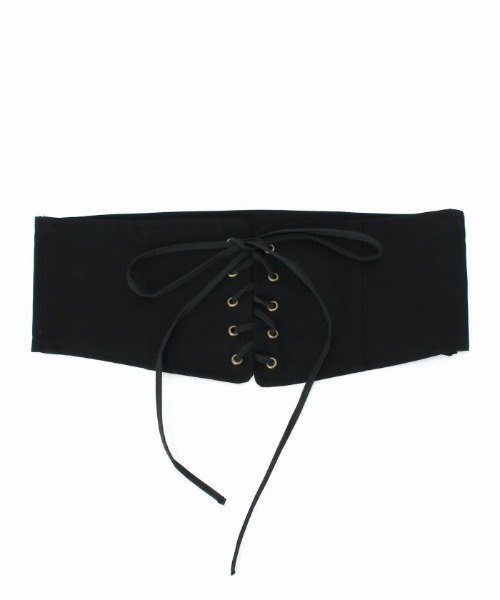 Simplicite（サンプリシテ）の「コルセットベルト（ベルト・レディース・ブルー系その他/ブラック/ホワイト・FREE）」の3枚目の写真