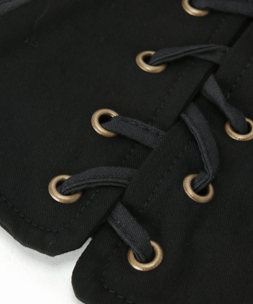 Simplicite（サンプリシテ）の「コルセットベルト（ベルト・レディース・ブルー系その他/ブラック/ホワイト・FREE）」の8枚目の写真