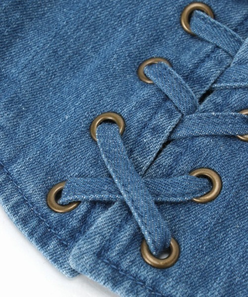 Simplicite（サンプリシテ）の「コルセットベルト（ベルト・レディース・ブルー系その他/ブラック/ホワイト・FREE）」の10枚目の写真