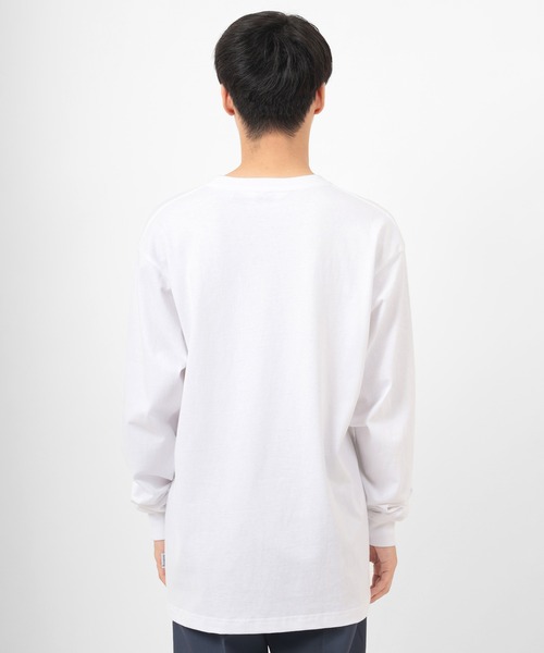 BEN DAVIS(ベンデイビス)の「【BEN DAVIS/ベンデイビス】ミニゴリラ ワンポイント刺繍 ロンT(Tシャツ/カットソー・メンズ・ブラック/ホワイト/ブルーグリーン・M/L/XL)」の12枚目の写真
