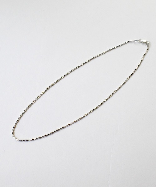 ISOLATION（アイソレーション）の「【ISOLATION / アイソレーション】Silver925 Rain Chain Necklace /レインチェーンネックレス（ネックレス・レディース・シルバー・40cm）」の9枚目の写真