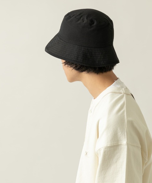 ITEMS URBANRESEARCH（アイテムズ アーバンリサーチ）の「リバーシブル バケットハット（ハット・メンズ・ブラック/ベージュ・-）」の7枚目の写真