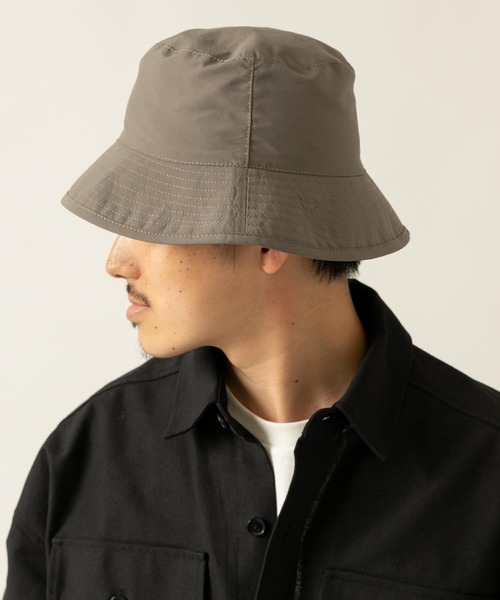 ITEMS URBANRESEARCH（アイテムズ アーバンリサーチ）の「リバーシブル バケットハット（ハット・メンズ・ブラック/ベージュ・-）」の9枚目の写真