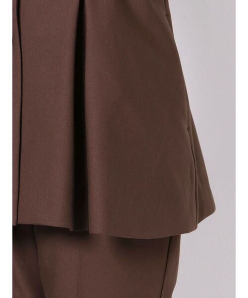 EVRIS（エヴリス）の「【AN&YURI×EVRIS】JACKET SET UP（テーラードジャケット・レディース・ブラック/ブラウン・SMALL/MEDIUM）」の16枚目の写真