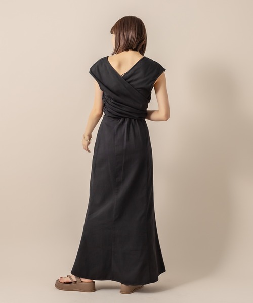 mline（エムライン）の「[mline] WEB限定 切り替えマーメイドスカート（スカート・レディース・ベージュ/オレンジ/ブラック・1/2）」の19枚目の写真