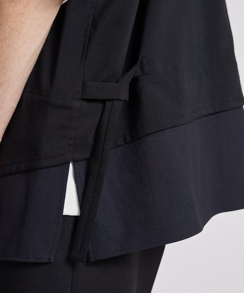 UNITED TOKYO（ユナイテッドトウキョウ）の「カスタムレーヤードジレ（ベスト・メンズ・ブラック/ホワイト・FREE）」の18枚目の写真