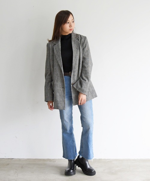 NOFALL（ノーフォール）の「サイドゴアチェルシートラックソールブーツ（ブーツ・レディース・ブラック/ダークブラウン・LL/3L/SS/S/M/L）」の13枚目の写真