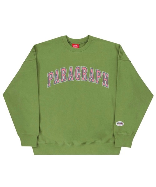 Paragraph（パラグラフ）の「【Paragraph/パラグラフ】INDUSTRIAL EMB MTM/インダストリアル　カレッジロゴ刺繍スウェット/スウェット/裏毛（スウェット・メンズ・チャコールグレー/ライトグレー/グリーン/ブルー・ﾌﾘ-/FREE）」の5枚目の写真