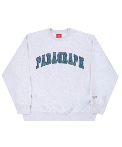 Paragraph（パラグラフ）の「【Paragraph/パラグラフ】INDUSTRIAL EMB MTM/インダストリアル　カレッジロゴ刺繍スウェット/スウェット/裏毛（スウェット・メンズ・チャコールグレー/ライトグレー/グリーン/ブルー・ﾌﾘ-/FREE）」の14枚目の写真