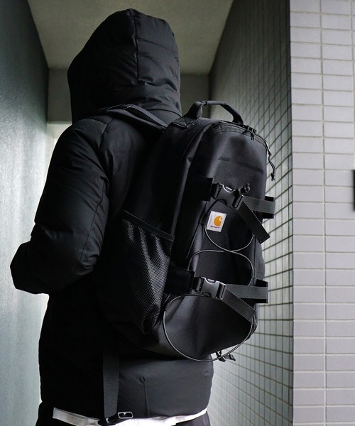 Carhartt WIP（カーハートダブリューアイピー）の「Carhartt WIP / カーハート ワークインプログレス：KICKFLIP BACKPACK：I006288[WAX]（バックパック/リュック・メンズ・ブラック/ベージュ系その他/パープル系その他・FREE）」の18枚目の写真