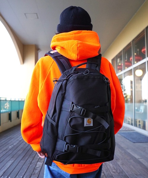Carhartt WIP（カーハートダブリューアイピー）の「Carhartt WIP / カーハート ワークインプログレス：KICKFLIP BACKPACK：I006288[WAX]（バックパック/リュック・メンズ・ブラック/ベージュ系その他/パープル系その他・FREE）」の20枚目の写真
