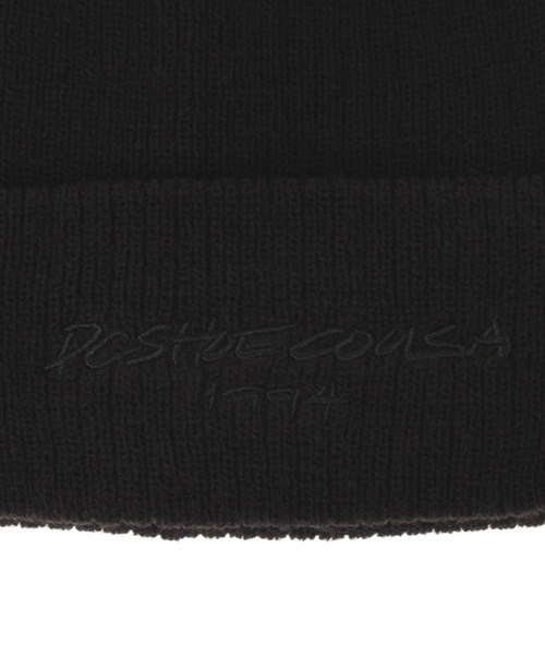 DC SHOES（ディーシーシューズ）の「20 BEANIE DOUBLEWACH/DCニットキャップビーニー（ニットキャップ/ビーニー・メンズ・ベージュ/ブラック×ブラック/ブラック×ホワイト/ブラウン・FREE）」の10枚目の写真