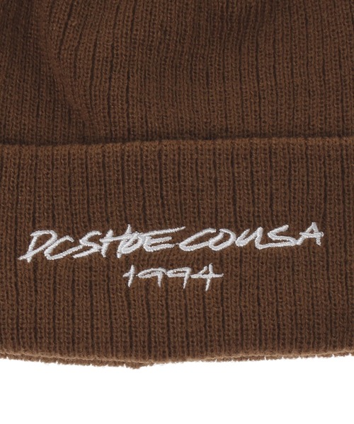 DC SHOES（ディーシーシューズ）の「20 BEANIE DOUBLEWACH/DCニットキャップビーニー（ニットキャップ/ビーニー・メンズ・ベージュ/ブラック×ブラック/ブラック×ホワイト/ブラウン・FREE）」の14枚目の写真