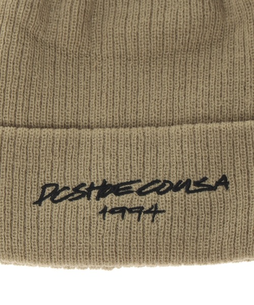 DC SHOES（ディーシーシューズ）の「20 BEANIE DOUBLEWACH/DCニットキャップビーニー（ニットキャップ/ビーニー・メンズ・ベージュ/ブラック×ブラック/ブラック×ホワイト/ブラウン・FREE）」の18枚目の写真