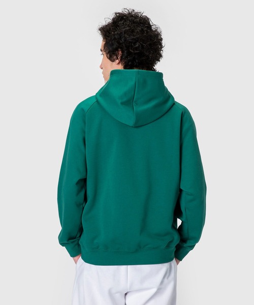 le coq sportif(ルコックスポルティフ)の「フーデッドスウエット メンズ ウェア ジャージ スウェット スポーツウェア(パーカー・メンズ・ネイビー/ホワイト/グリーン/ブラック・XL/M/S/L/XXL)」の16枚目の写真