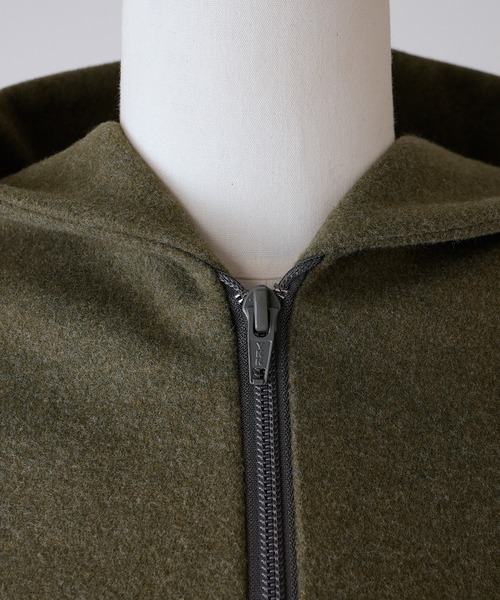 BEARDSLEY（ビアズリー）の「重たいコートが苦手な方にウールライクBIGコート（その他アウター・レディース・カーキ/ネイビー・FREE）」の21枚目の写真